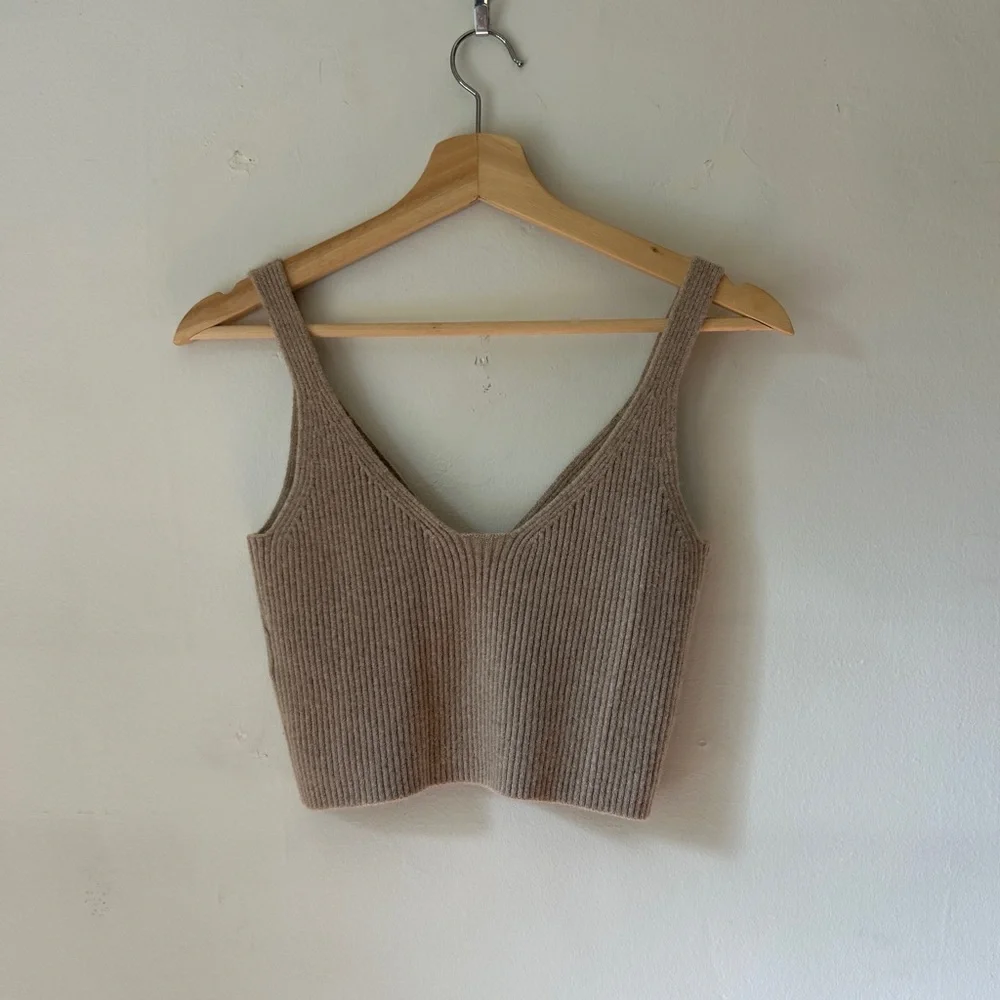 Jcrew Cashmere-blend sweater-tank - Picture 2 of 8